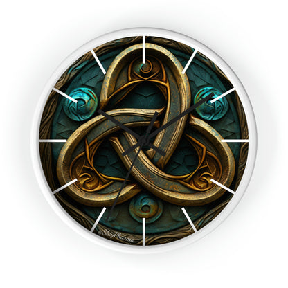 Trinity Wall Clock #2 w/ lines