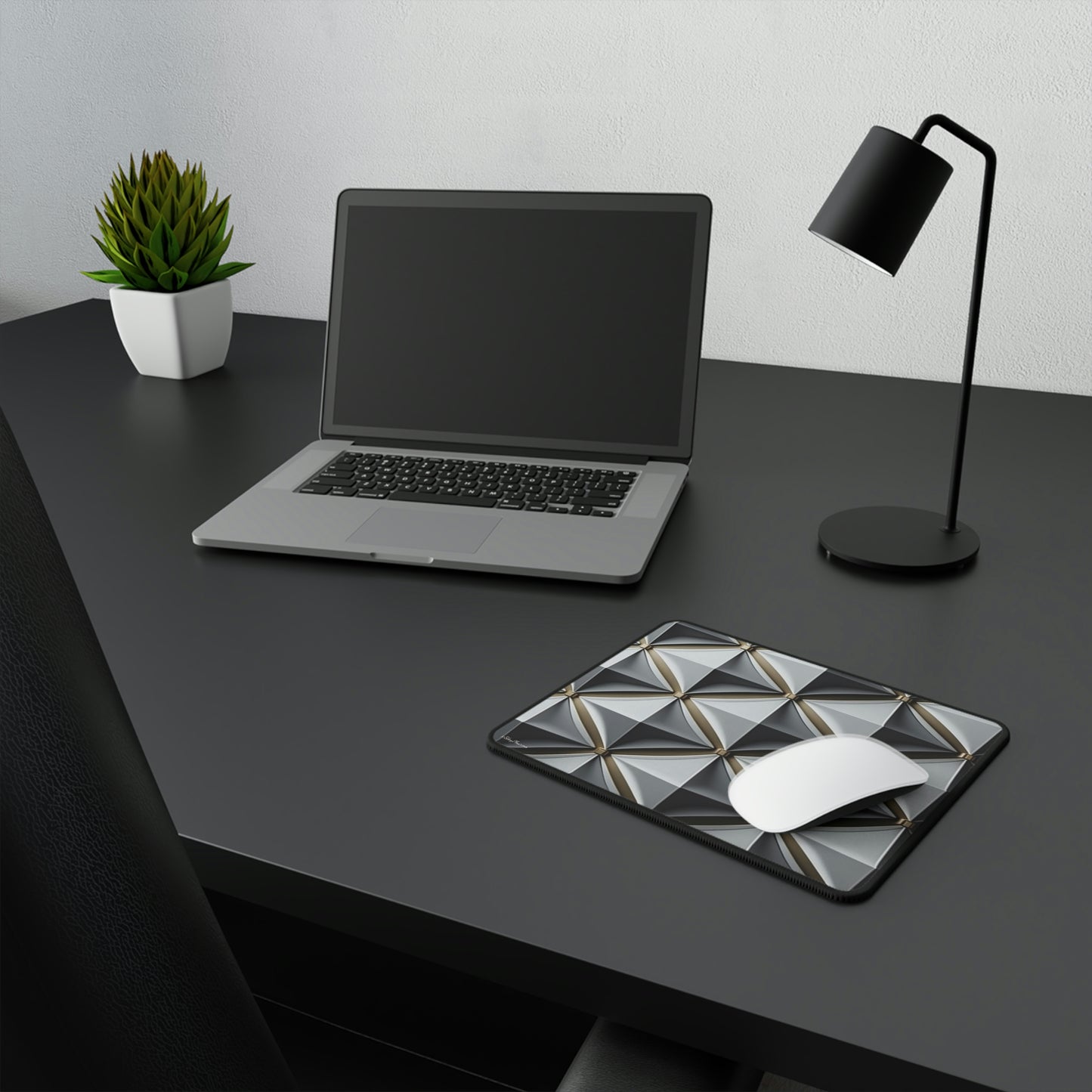 Diamond Plate Pattern Mouse Pad