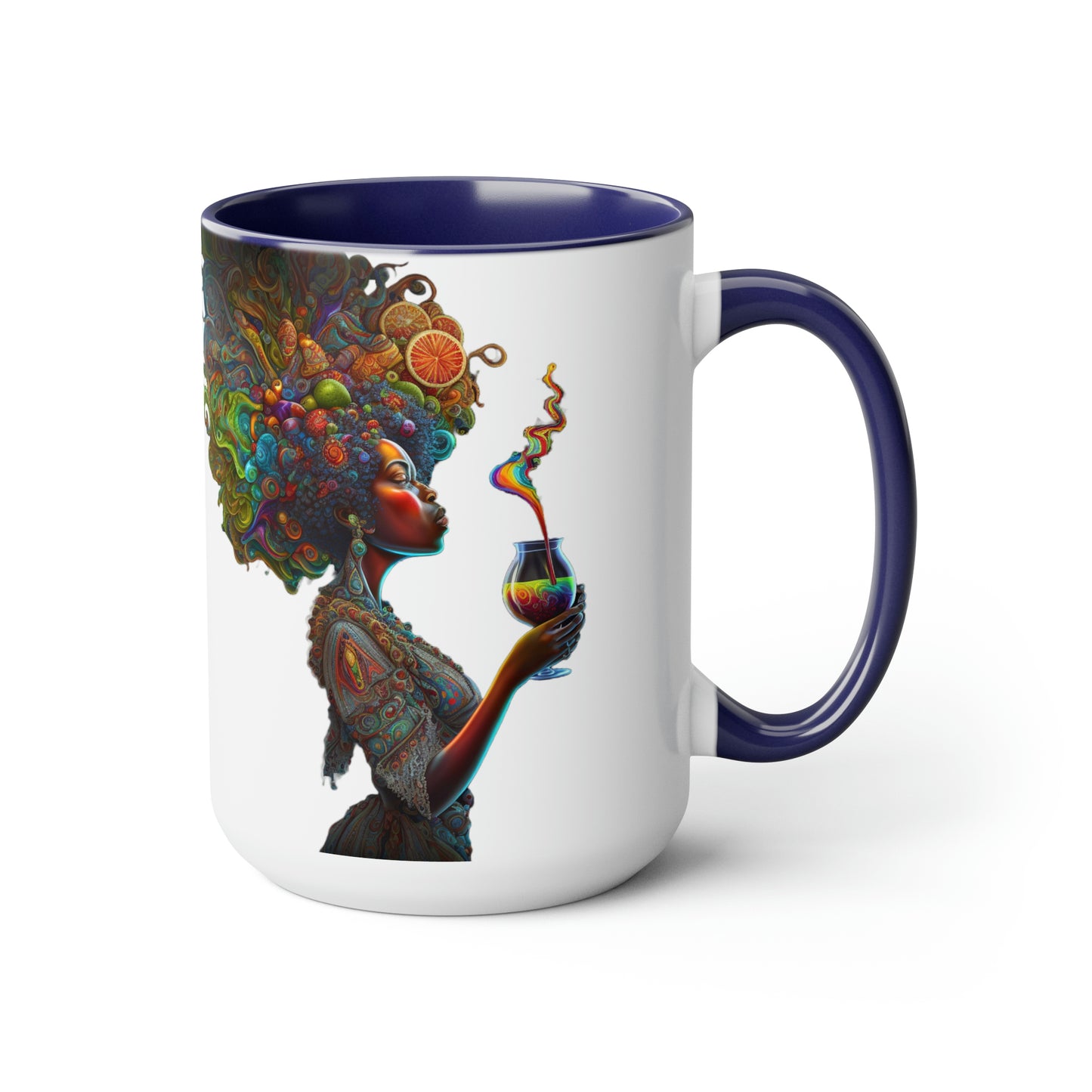 Morning Ritual Goddess Coffee Mug, 15oz