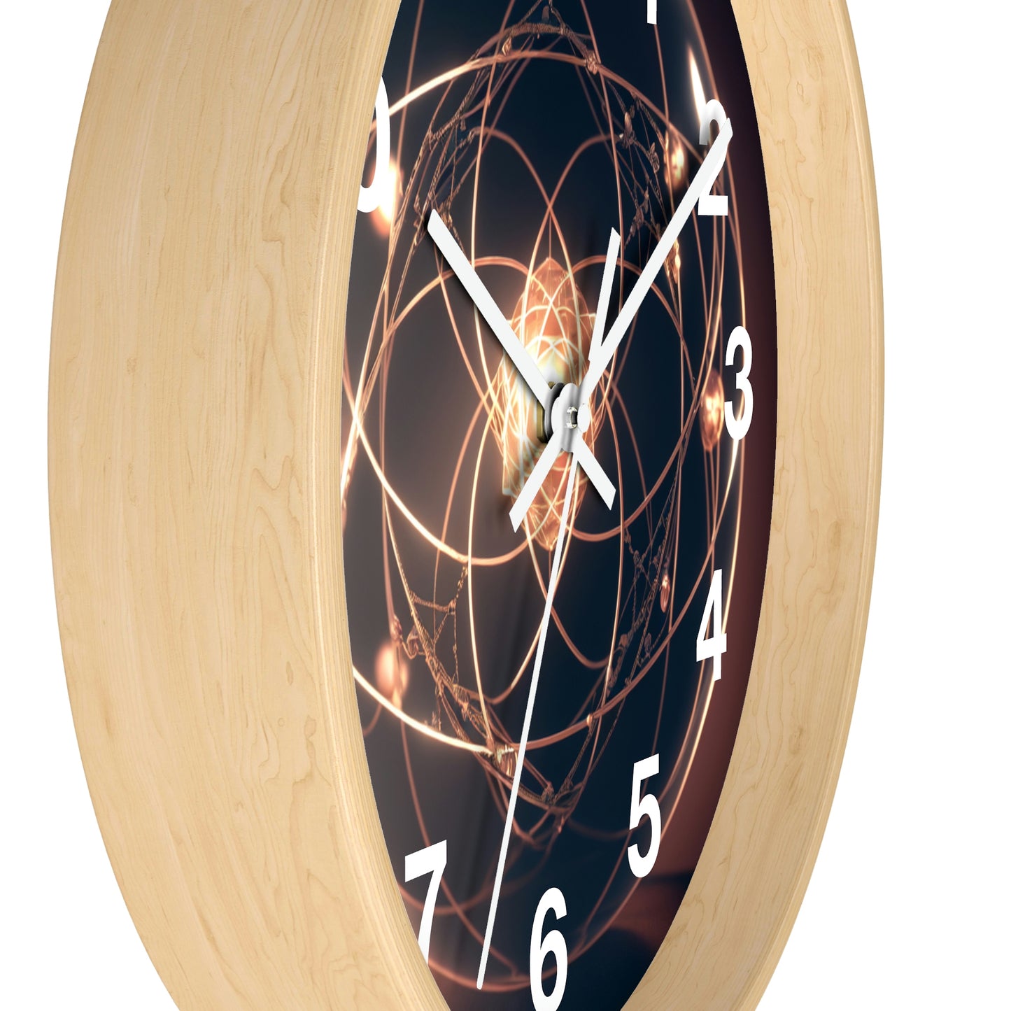 Atomic Wall Clock #1 lines