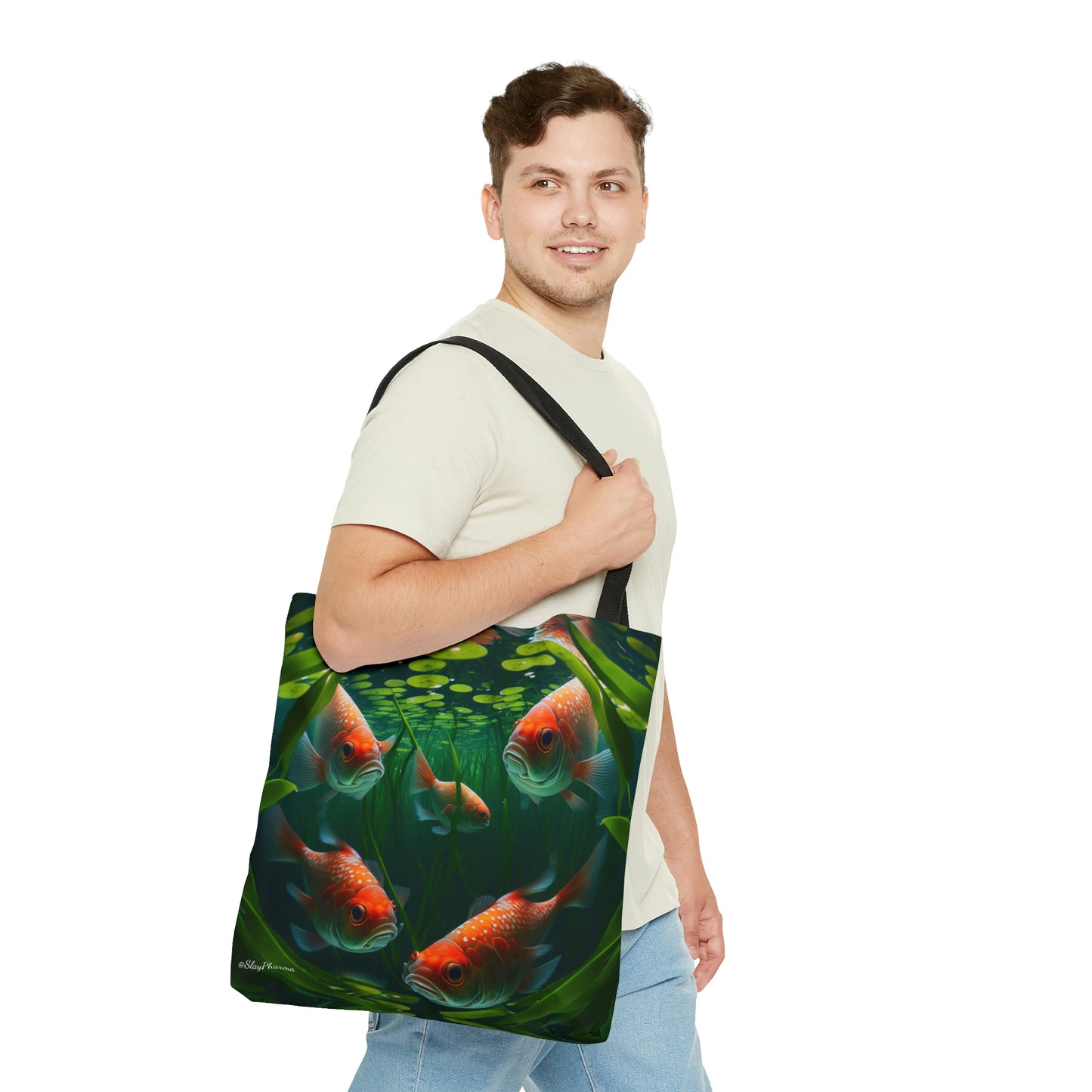 "Don't Play Koi with Me" Tote Bag