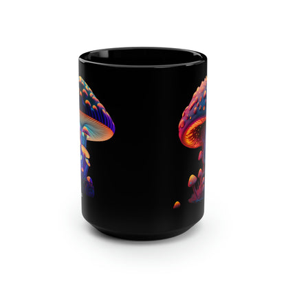 Magic Mushroom Mug #4, 15oz