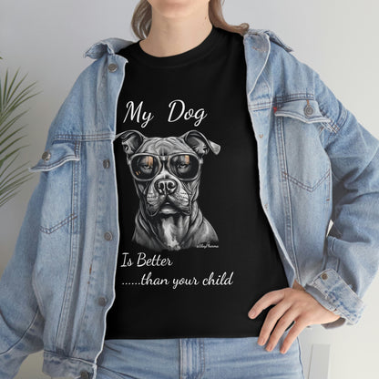 Pitbulls are better than kids Festival T-Shirt