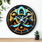 Trinity Wall Clock #1 w/ lines