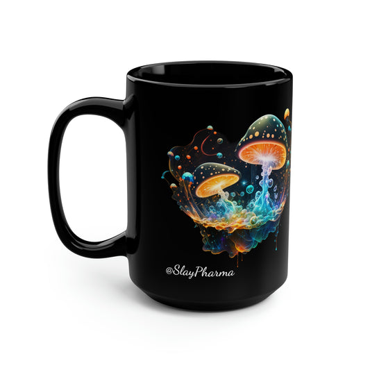 Magic Mushroom Mug #1, 15oz