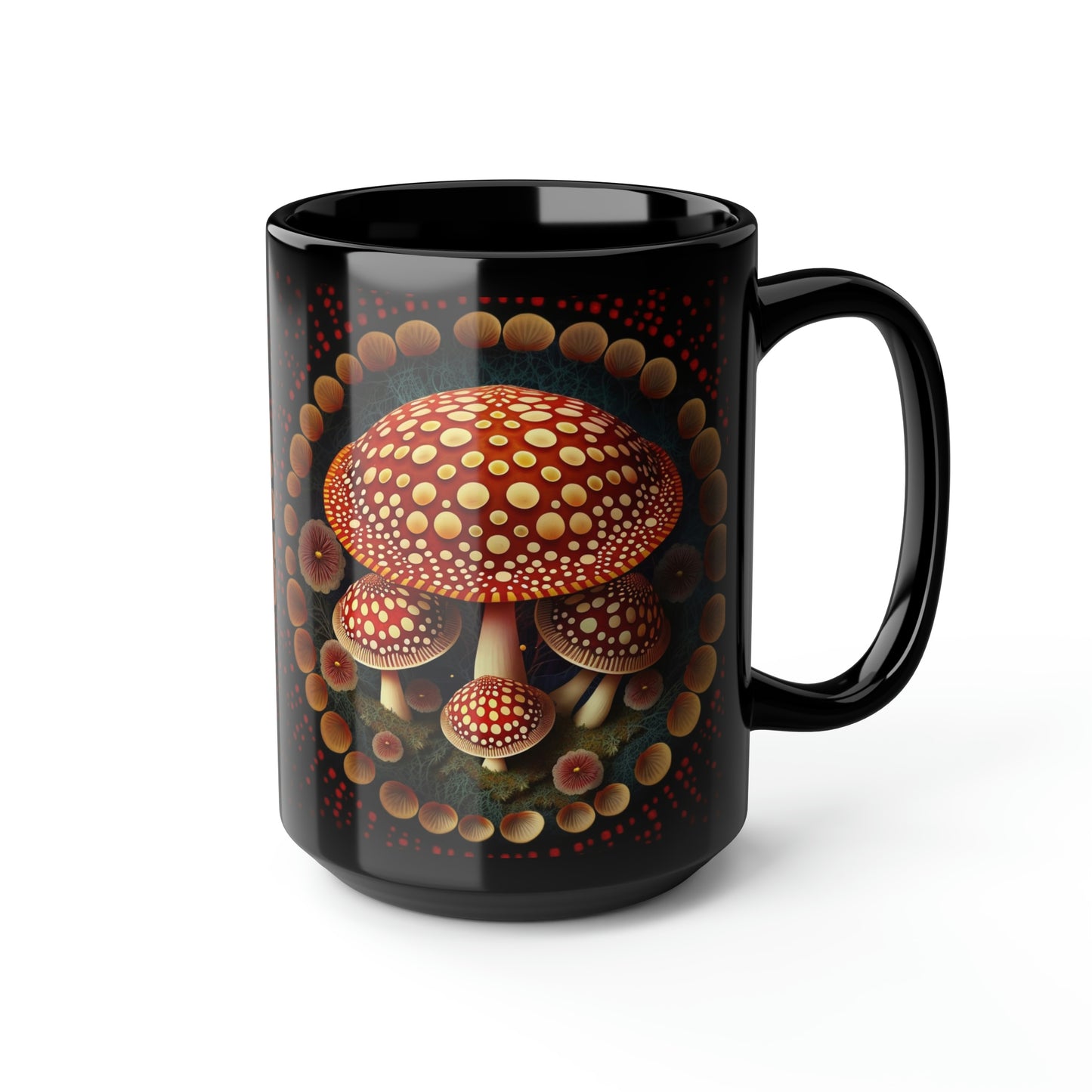 Mushroom Magic Mug #3, 15oz