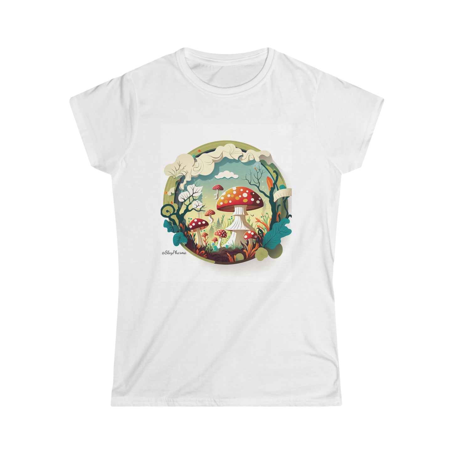 Mushroom Dreamland Women's Softstyle Tee