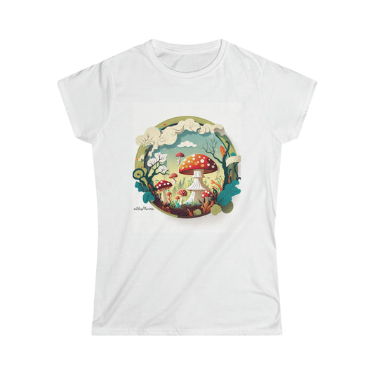 Mushroom Dreamland Women's Softstyle Tee