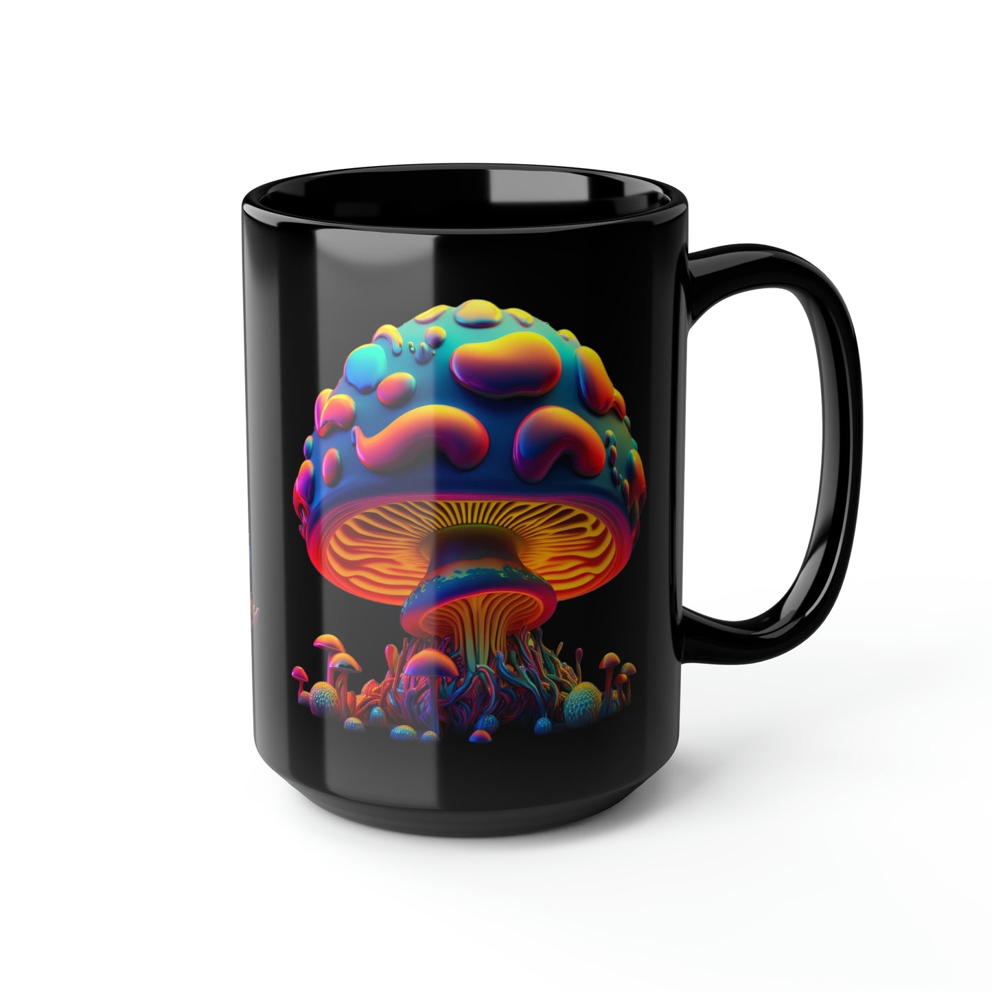 Magic Mushroom Mug #3, 15oz