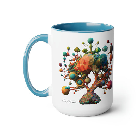 Tree of Infinite Possibility Mushroom Coffee Mug, 15oz