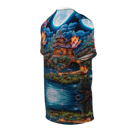 Japanese Lotus Palace Festival Tee