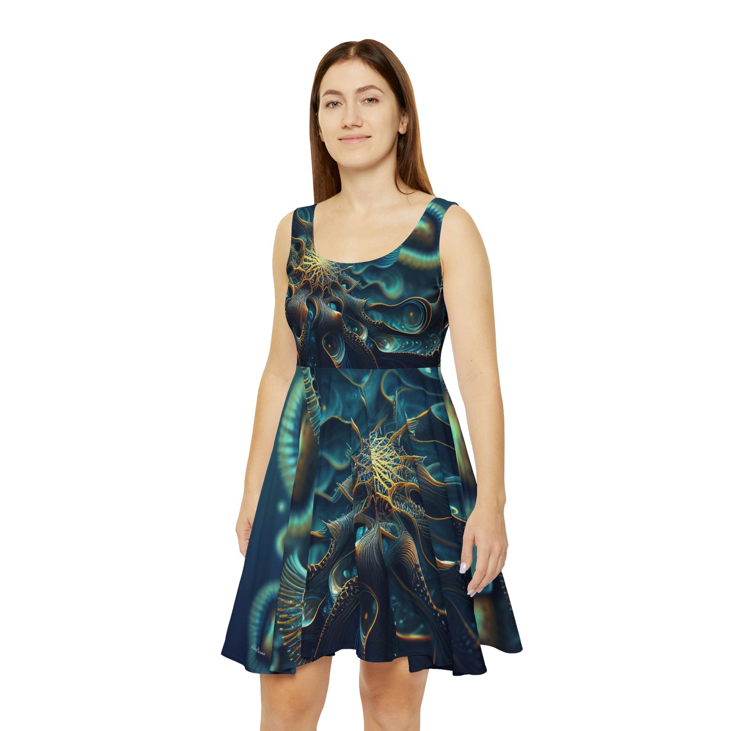 Intergalactic Women's Skater Dress (AOP)