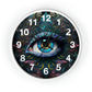 All Seeing Eye Wall Clock #1w/ numbers