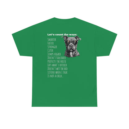 "My dog is better than your child" Festival T-Shirt