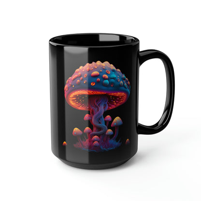 Magic Mushroom Mug #4, 15oz