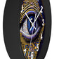 All Seeing Eye Wall Clock #4 w/ numbers