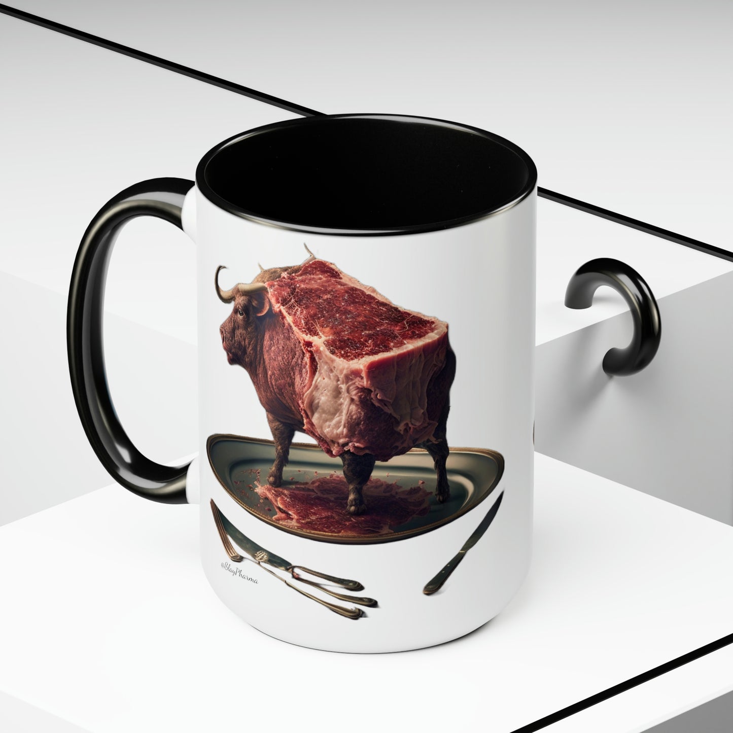 Carnivore Keto Coffee Mug, 15oz