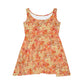 Floral Pattern Women's Skater Dress #5