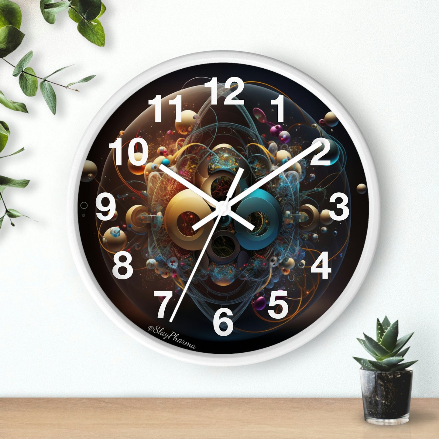 Atomic Wall Clock #4 w/ numbers