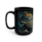 "Question The Nature of Your Reality" Black Mug, 15oz