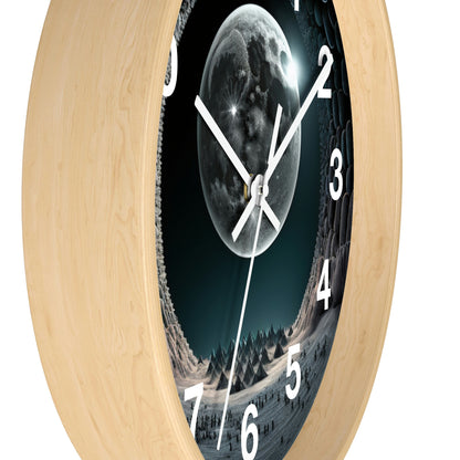 Lunar dreams Wall Clock w/ numbers
