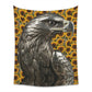 Sunflower Hawk Wall Tapestry
