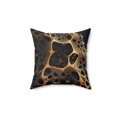 Geometric Fractal Pattern Pillow