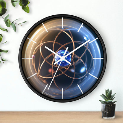 Atomic Wall Clock #3 lines