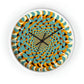 Optical Illusion Wall Clock w/ lines