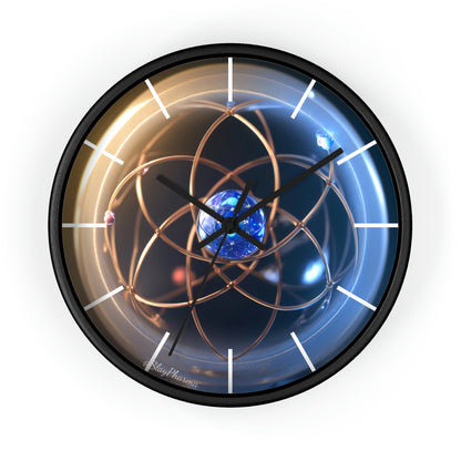 Atomic Wall Clock #3 lines