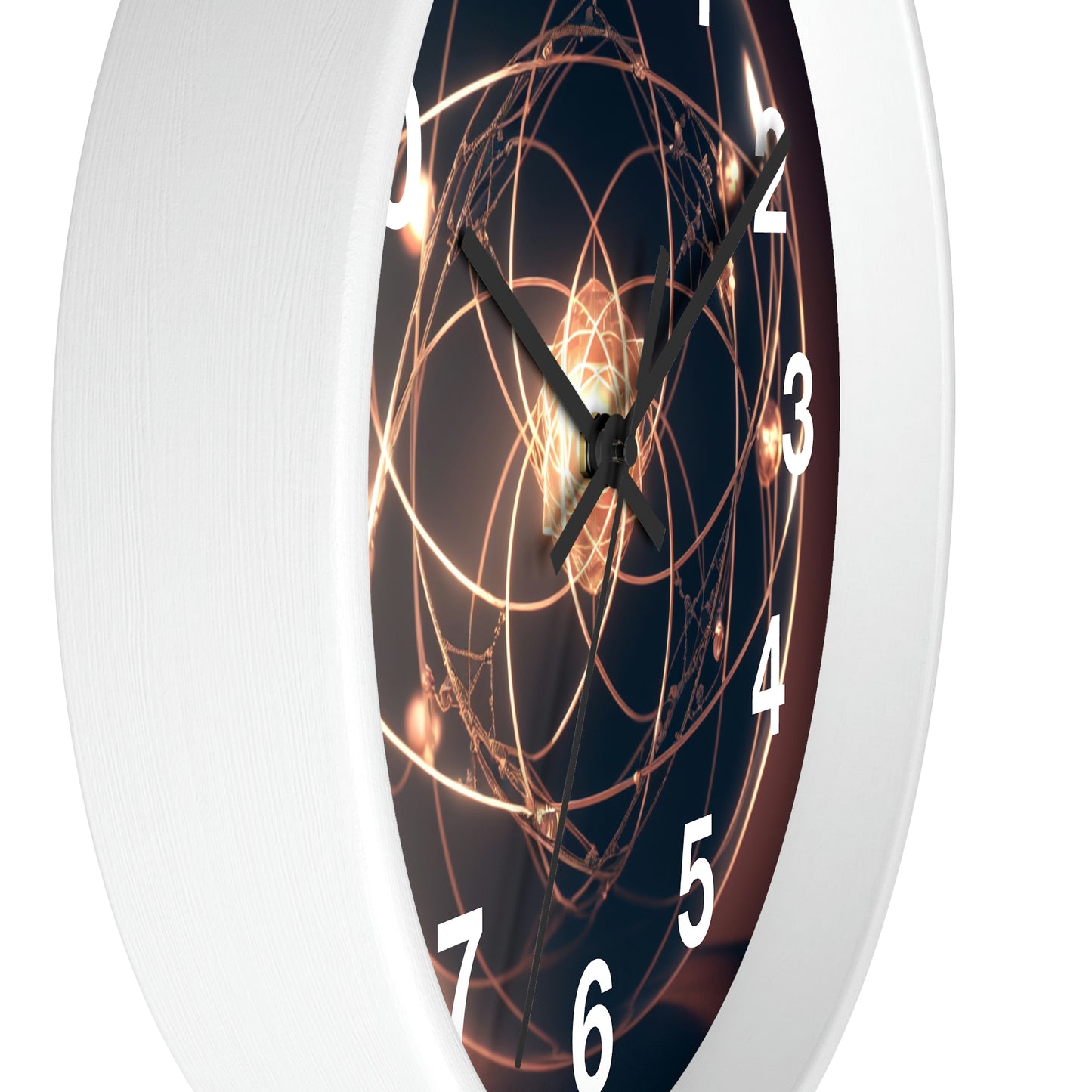 Atomic Wall Clock #1 lines