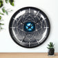 Atomic Wall Clock #2 lines