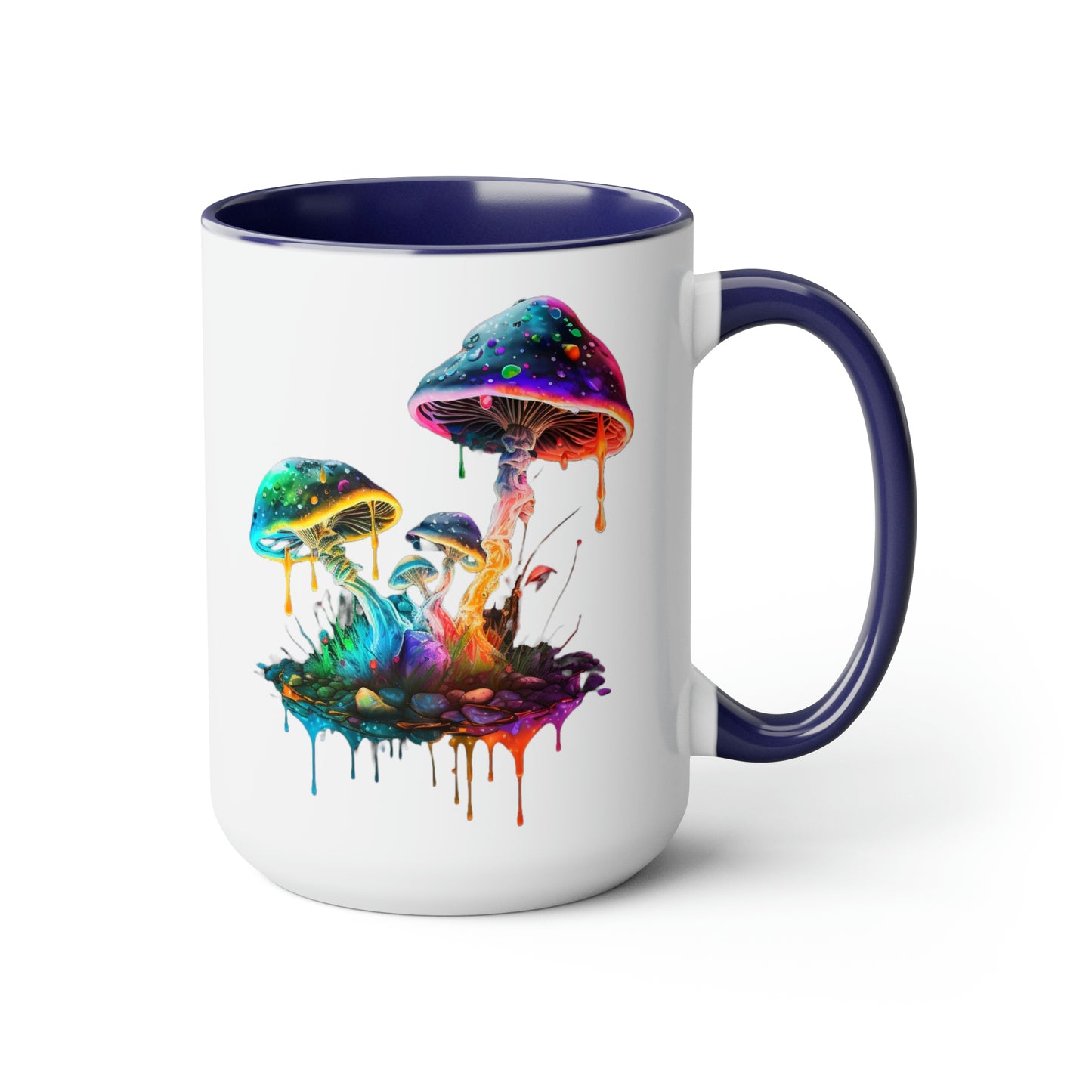 "Dripping with Potential" Mushroom Coffee Mug, 15oz