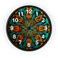 Mandala Wall Clock w/ numbers