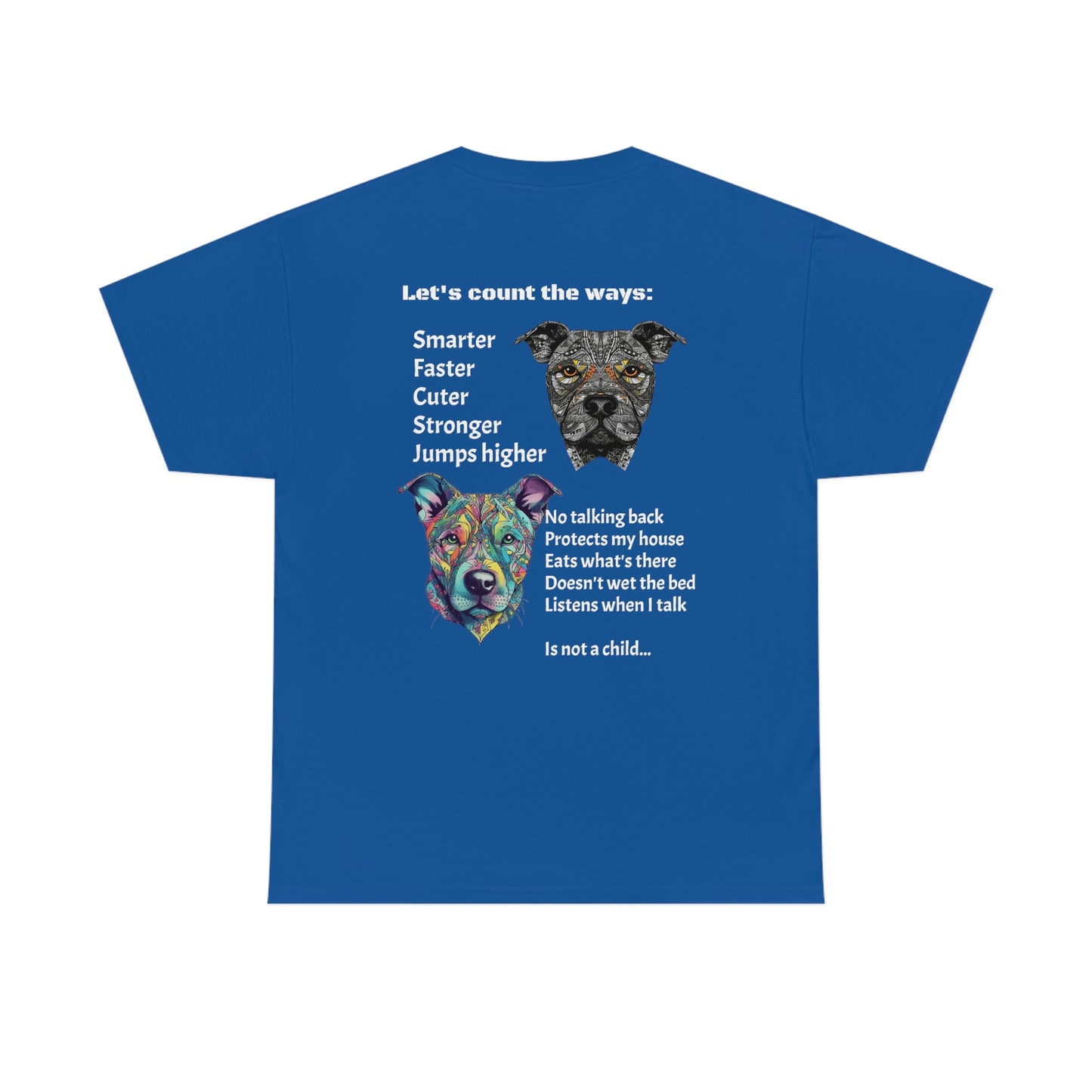 Pitbulls are better than kids Festival T-Shirt #2