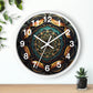 Geometric Congruence Masonic Wall Clock w/ numbers
