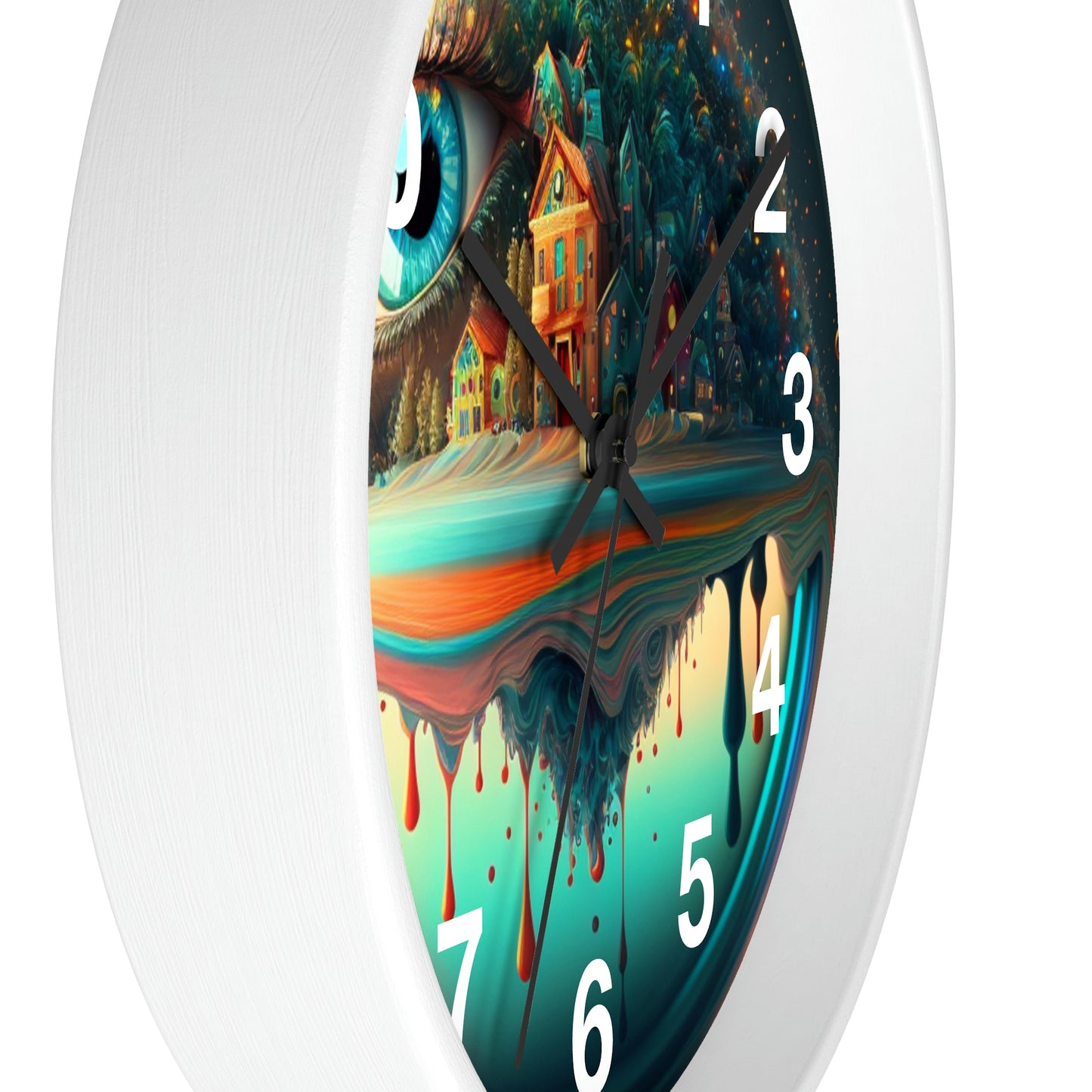 Other Worlds Wall Clock #2 w/ numbers