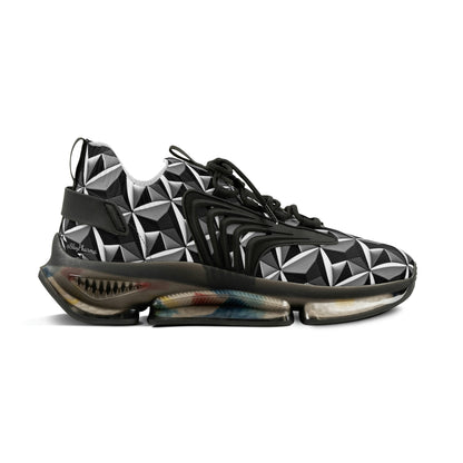 Diamond plate Sneakers Mens Mesh Shoes