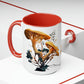 Golden Chanterelle Mushroom Coffee Mug, 15oz