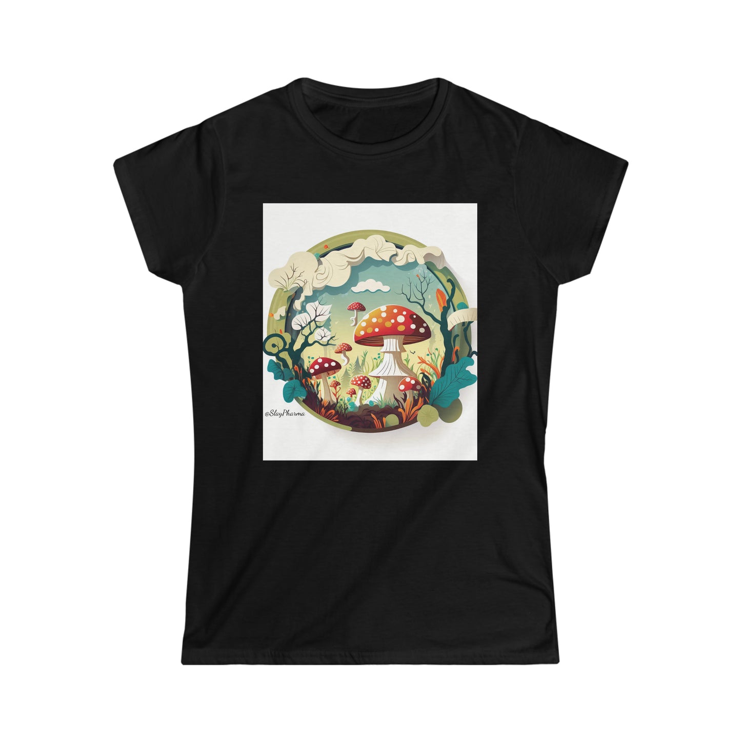 Mushroom Dreamland Women's Softstyle Tee