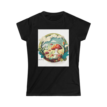 Mushroom Dreamland Women's Softstyle Tee