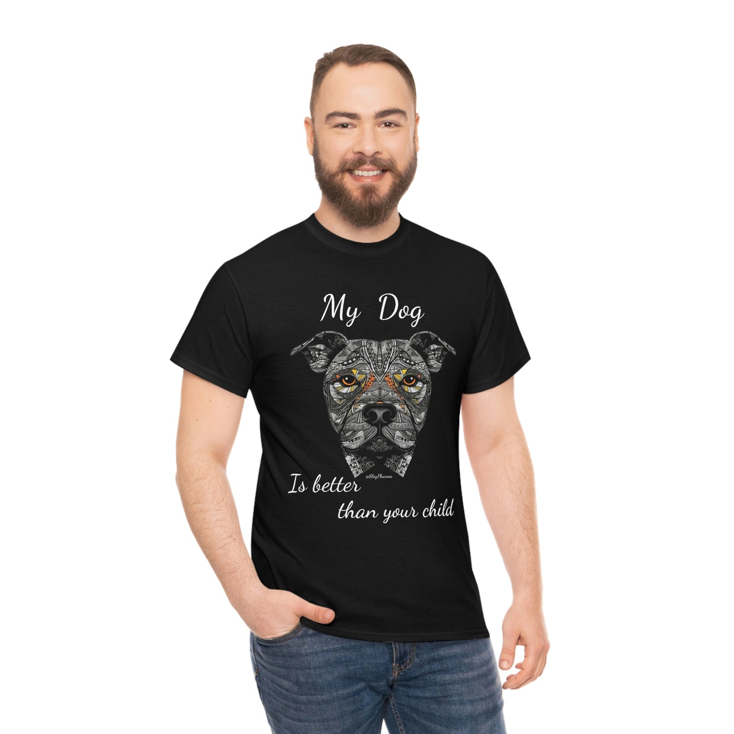 "My dog is better than your child" Festival T-Shirt