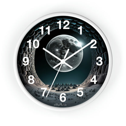 Lunar dreams Wall Clock w/ numbers