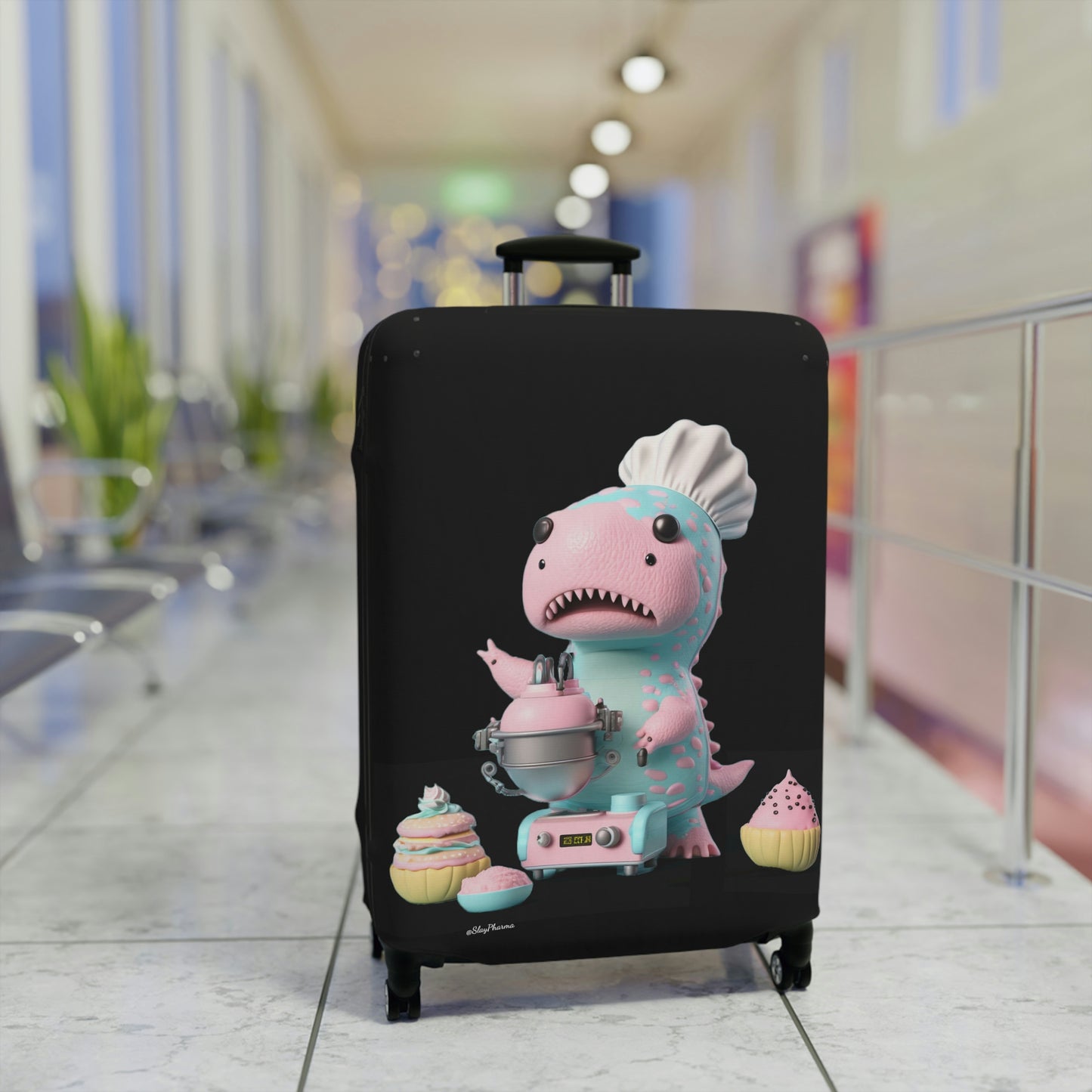 Dinosaur Baker Luggage Cover #4