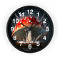 Amanita Dreams Wall Clock #3 w/ numbers