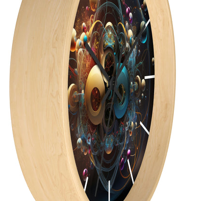 Atomic Wall Clock #4 w/ lines