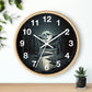 Moonrise Wall Clock #1 w/ numbers