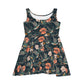 Floral Pattern Women's Skater Dress #21