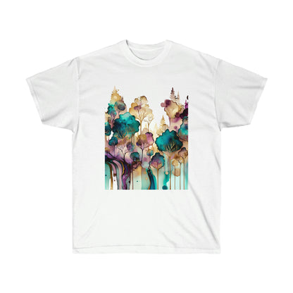 Water color forest Unisex Tee