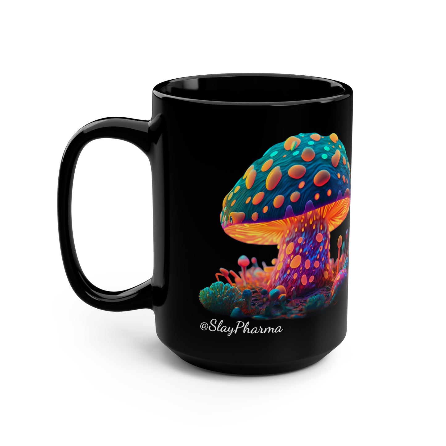 Magic Mushroom Mug #3, 15oz